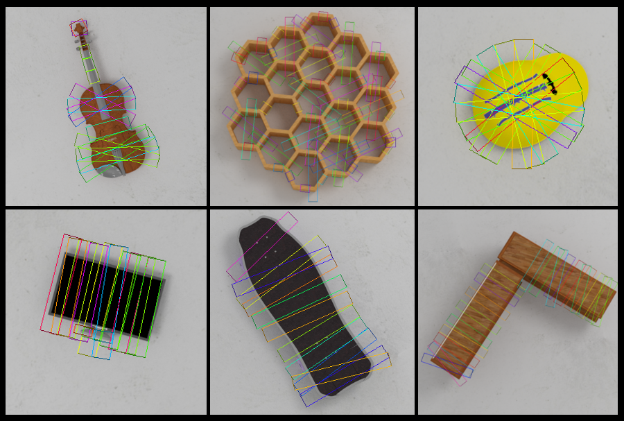 Example of images from Jacquard